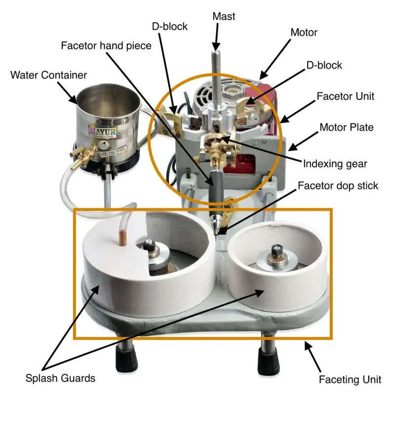 Gem Faceting and Polishing Machine - Image 2