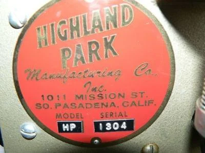 HIGHLAND PARK Lapidary Automatic/Manual Drill Press - Image 3