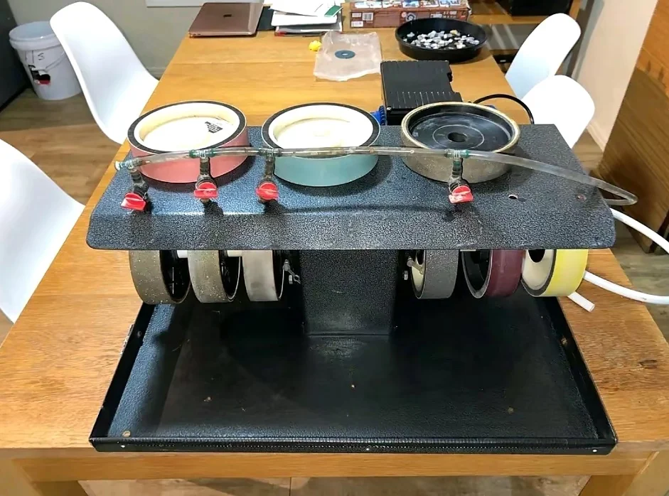 150mm x 6 Cabbing Machine with 9 High-Quality Wheels