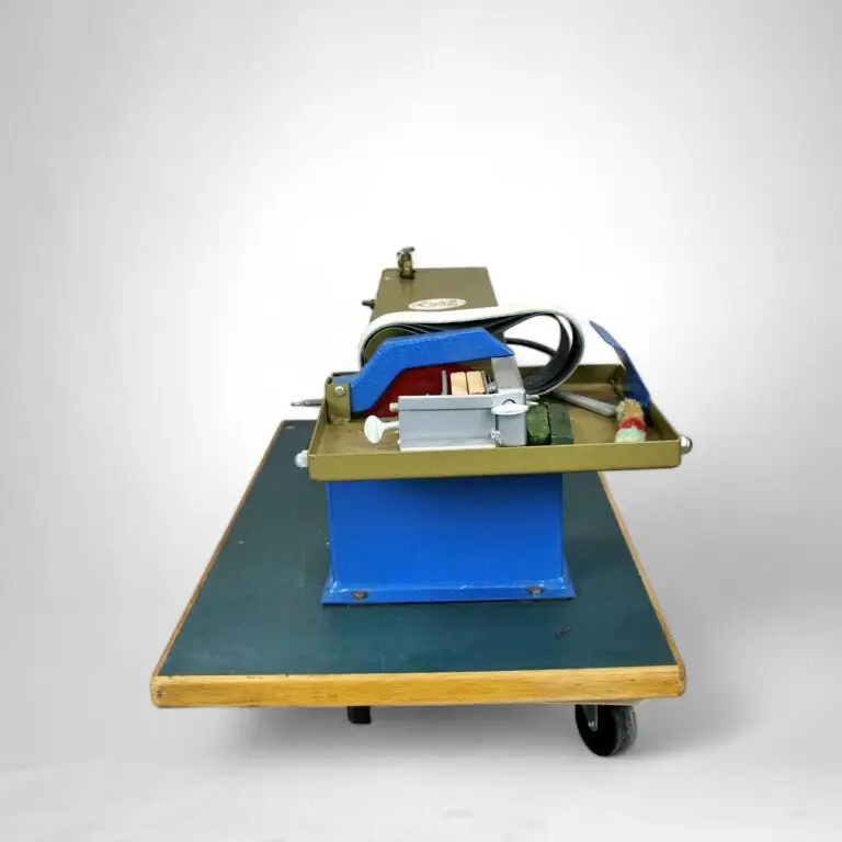 Lapidary 6 inch Star Diamond Combo Polisher Trim saw Stone cutting/Stone grinding Approx. 72 × 42 cm. , 1725rpm - Image 5