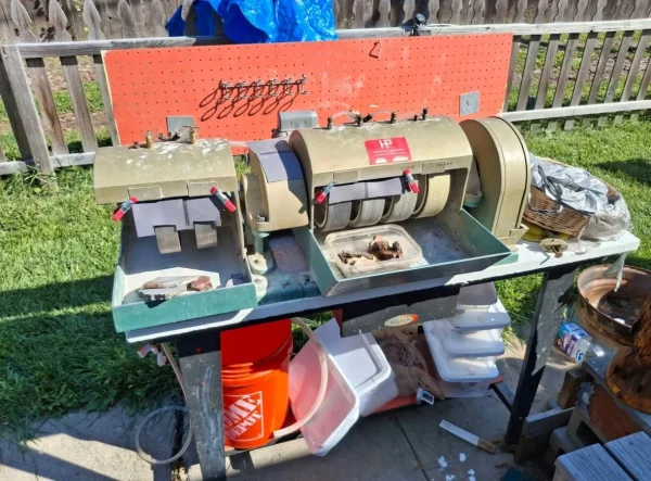 8 Cabbing Machine Highland Park 8 inch cabing machine – lapidary saw
